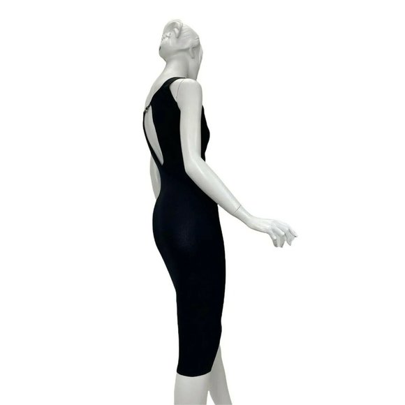 1998 Vintage Tom Ford for Gucci Bodycon Black Knit Dress - Picture 5 of 6